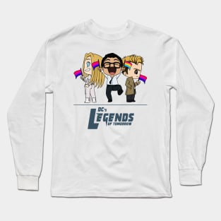 Bisexual+Pan Legends - Pride 2021 v1 Long Sleeve T-Shirt